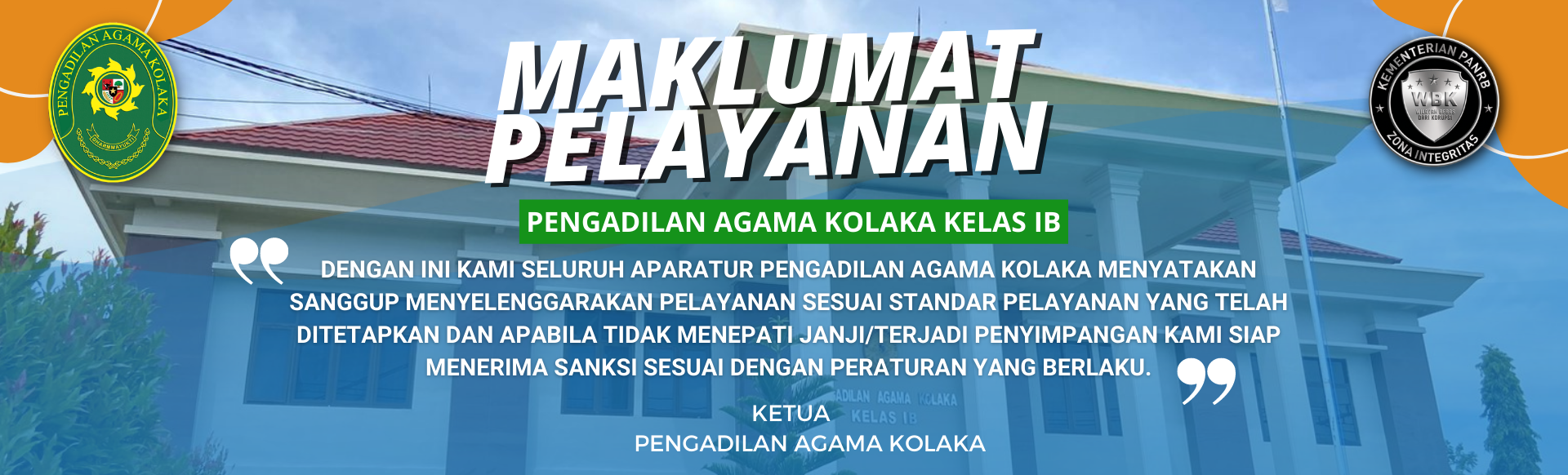 MAKLUMAT PELAYANAN